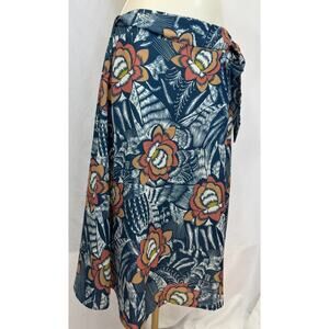 Roolee Floral Wrap Skirt, Size Small